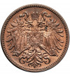 Austria (Cesarstwo Austro-Węgry), Franciszek Józef I (1848-1916). 2 halerze 1911