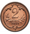 Austria (Austro-Hungarian Empire), Franz Joseph I (1848-1916). 2 Heller 1911