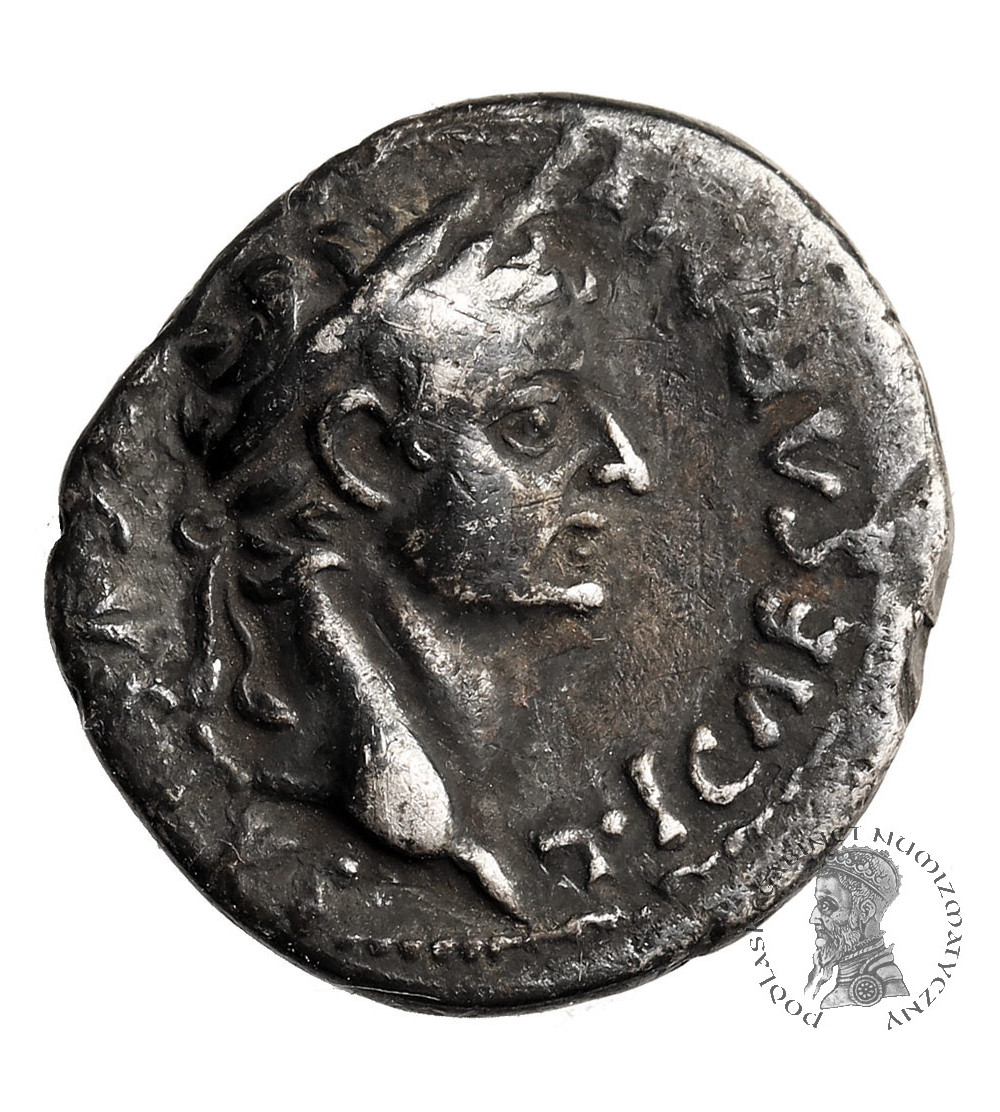 Rzym Cesarstwo. Tyberiusz, 14-37 AD. AR Denar, Lugdunum (Lyon)
