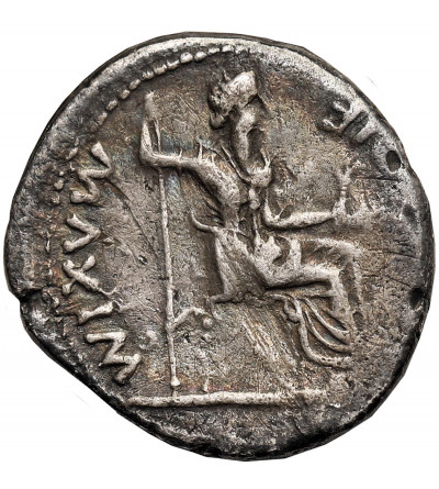 Rzym Cesarstwo. Tyberiusz, 14-37 AD. AR Denar, Lugdunum (Lyon)
