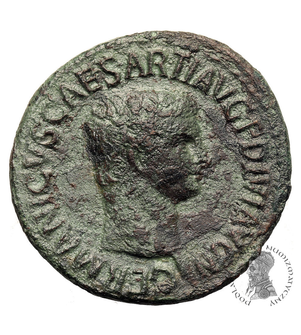 Roman Empire. Germanicus, Caesar, 15 BC-19 AD (Brother of Claudius and Caligula's father). As, 43-44 AD, Rome, under Claudius