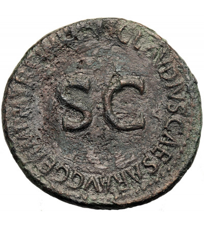 Roman Empire. Germanicus, Caesar, 15 BC-19 AD (Brother of Claudius and Caligula's father). As, 43-44 AD, Rome, under Claudius