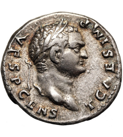 Rzym Cesarstwo. Tytus jako Cezar, 69-79 AD. Denar, 73 AD, Rzym