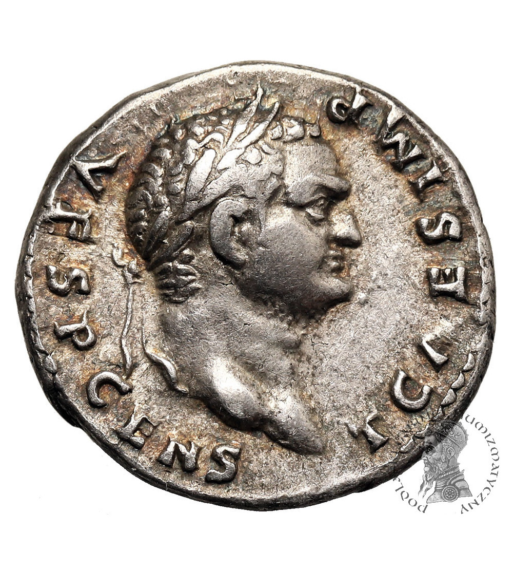 Roman Empire. Titus, as Caesar, 69-79 AD. Denarius, 73 AD, Rome mint Roman Empire. Titus, as Caesar, 69-79 AD. Denarius, 73 AD, Rome mint