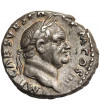 Rzym Cesarstwo. Wespazjan 69-79 AD. Denar 72 AD, Rzym - VESTA