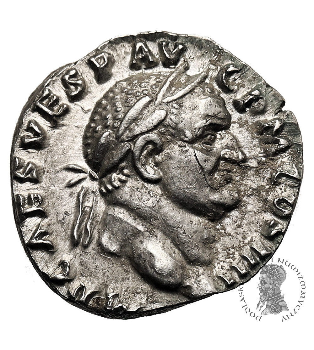 Roman Empire. Vespasianus, 69-79 AD. AR Denarius, 70-71 AD, Rome