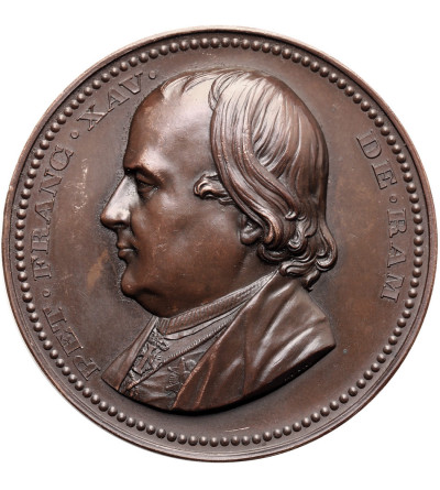 Belgium, Leopold I (1831-1865). Medal 1859, commemorating Pierre Francois Xavier de Ram