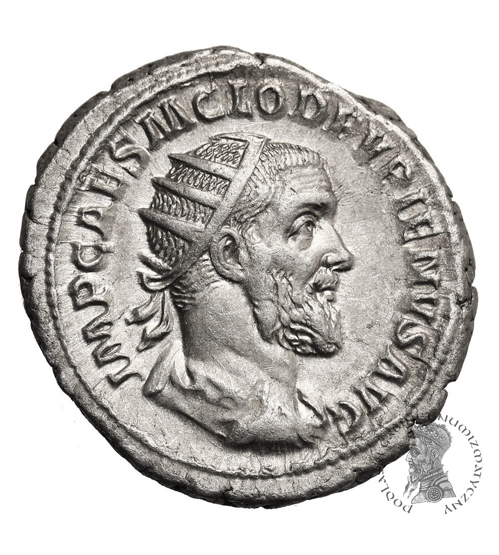 Rzym Cesarstwo. Pupien, 238 AD. AR Antoninian, Rzym