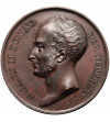 Netherlands (Holland), Willem II 1840-1849. Medal 1841 commemorating the visit of King Willem II to Luxembourg