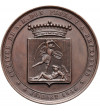 Belgium, Brussels, Leopold I (1831-1865). Medal 1854 visit of King Pedro V of Portugal (1853-1861) to Brussels