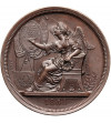 Belgium, Brussels, Leopold I (1831-1865). Medal 1854 visit of King Pedro V of Portugal (1853-1861) to Brussels