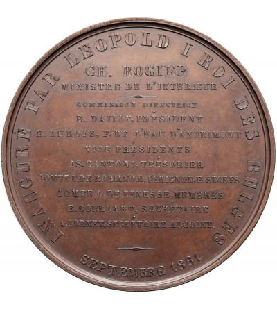 Belgium, Schaerbeek, Leopold I (1831-1865). Medal 1861 for the inauguration of the National Shooting Range
