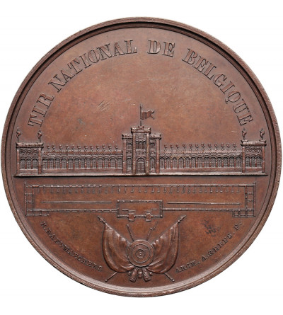 Belgium, Schaerbeek, Leopold I (1831-1865). Medal 1861 for the inauguration of the National Shooting Range
