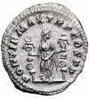 Rzym Cesarstwo. Makrynus, 217-218 AD. AR Denar, październik-grudzień 217 AD, mennica Rzym