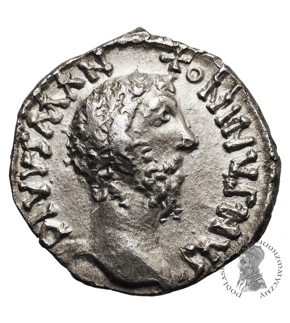 Roman Empire. Marcus Aurelius, 161-180 AD. AR Denarius, posthumous, 180 AD - barbarous imitation Roman Empire. Marcus Aurelius, 161-180 AD. AR Denarius, posthumous, 180 AD - barbarous imitation