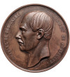 Belgia, Leopold I (1831-1865). Medal upamiętniający Charles de Brouckere (1796-1860)