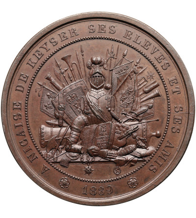 Belgia, Leopold I (1831-1865). Medal 1839 ku czci Nicaise de Keyser (1813–1887)