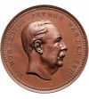 Dutch East Indies. Medal 1889 in honor of Norbertus Petrus van den Berg (1831-1917)