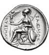 Grecja Hellenistyczna. Tracja. Lizymach, 323-281 BC. AR Drachma, ok. 294-287 p.n.e., Ephesos