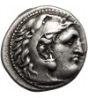 Tracja. Lizymach, 323-281 BC. AR Drachma, ok. 301-299 p.n.e., Magnesia nad Meandrem