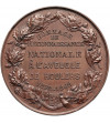 Belgia, Roeselare / Roulers, Leopold II (1865-1909). Medal 1868 ku czci Alexandre Rodenbach (1786-1869)
