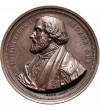 Belgium, Leopold I (1831-1865). Medal 1845 in honor of Eugène Sue for his publication “The Eternal Wanderer” (Le Juif errant)