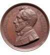 Belgia, Leopold I (1831-1865). Medal wolnomularski 1842, Instalacja Eugene'a Defacqza Wielkiego Mistrza Loży Masońskiej
