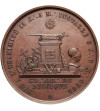 Belgia, Leopold I (1831-1865). Medal wolnomularski 1842, Instalacja Eugene'a Defacqza Wielkiego Mistrza Loży Masońskiej