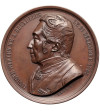 Belgium, Leopold I (1831-1865). Medal 1842 for the publication of the “New Dictionary of Conversation”, Auguste Wahlen