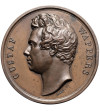 Belgium, Antwerp, Leopold I (1831-1865). Medal from 1834 commemorating Gustaf Wappers, Belgian Romantic painter