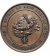 Belgium, Antwerp, Leopold I (1831-1865). Medal from 1834 commemorating Gustaf Wappers, Belgian Romantic painter