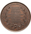 Belgium, Tournai/Doornik, Leopold I (1831-1865). Medal 1852 in honor of Augustin Dumon-Dumortier (1791-1852)