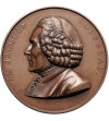 Switzerland, Switzerland, Geneva. Medal 1878 commemorating the 100th anniversary of the death of Jean-Jacques Rousseau