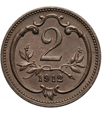 Austria (Austro-Hungarian Empire), Franz Joseph I (1848-1916). 2 Heller 1912
