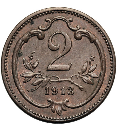 Austria (Austro-Hungarian Empire), Franz Joseph I (1848-1916). 2 Heller 1913