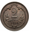 Austria (Austro-Hungarian Empire), Franz Joseph I (1848-1916). 2 Heller 1914