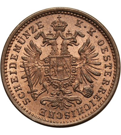 Austria (Austro-Hungarian Empire), Franz Joseph I (1848-1916). 1 Kreuzer 1891, Vienna