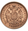 Austria (Austro-Hungarian Empire), Franz Joseph I (1848-1916). 1 Kreuzer 1891, Vienna
