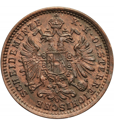 Austria (Austro-Hungarian Empire), Franz Joseph I (1848-1916). 1 Kreuzer 1891, Vienna