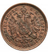 Austria, (Cesarstwo Austro-Węgry), Franciszek Józef I (1848-1916). 1 krajcar 1891, Wiedeń