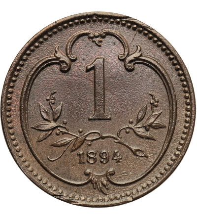 Austria (Austro-Hungarian Empire), Franz Joseph I (1848-1916). 1 Heller 1894