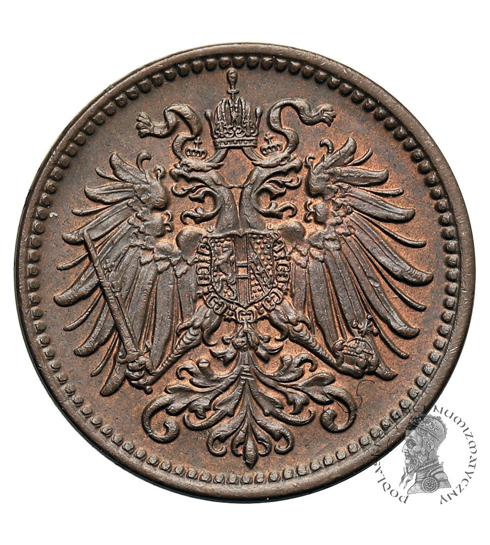 Austria (Austro-Hungarian Empire), Franz Joseph I (1848-1916). 1 Heller 1910