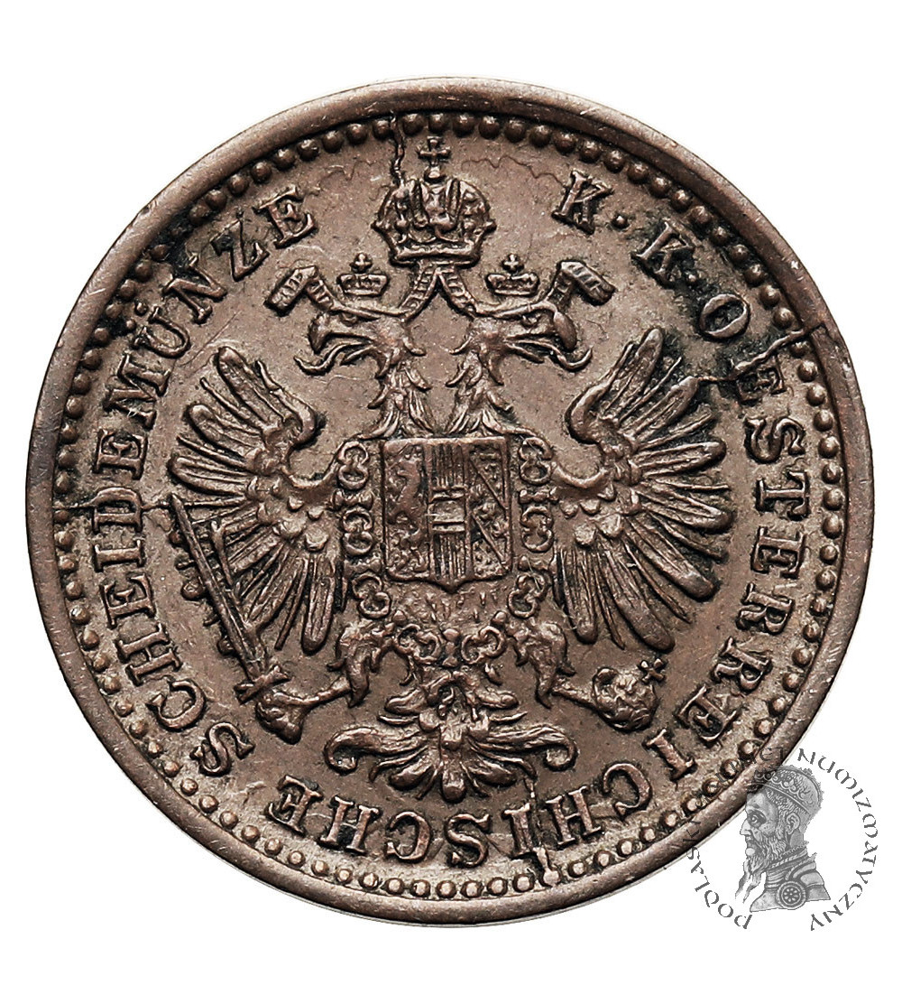 Austria (Cesarstwo Austro-Węgry), Franciszek Józef I (1848-1916). 5/10 krajcara 1885 Austria (Cesarstwo Austro-Węgry), Franciszek Józef I (1848-1916). 5/10 krajcara 1885
