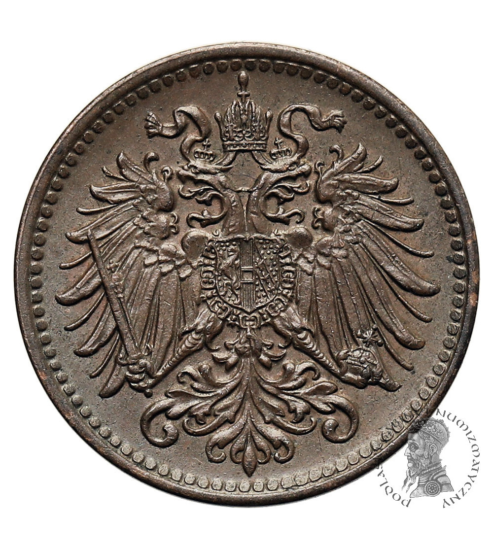 Austria (Austro-Hungarian Empire), Franz Joseph I (1848-1916). 1 Heller 1912 Austria (Austro-Hungarian Empire), Franz Joseph I (1848-1916). 1 Heller 1912