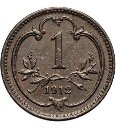 Austria (Austro-Hungarian Empire), Franz Joseph I (1848-1916). 1 Heller 1912