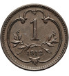 Austria (Austro-Hungarian Empire), Franz Joseph I (1848-1916). 1 Heller 1912