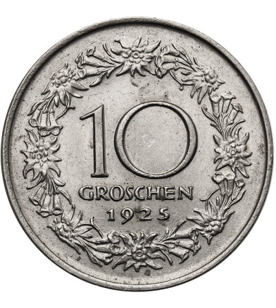 Austria, First Republic (1919-1934), 10 Groschen 1925