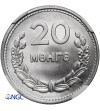 Mongolia, 20 Mongo (Möngö), 1959 - NGC MS 67, Top pop!!!