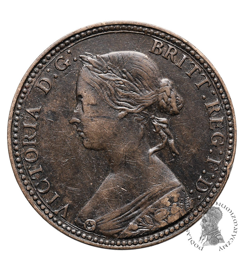 Wielka Brytania, Wiktoria (1837-1901). 1/2 pensa (1/2 Penny) 1860