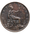 Wielka Brytania, Wiktoria (1837-1901). 1/2 pensa (1/2 Penny) 1884